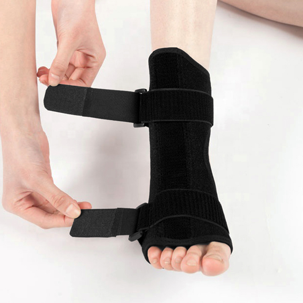 Amazon foot drop correction with aluminum strip support ankle brace straightening protective gear wholesale