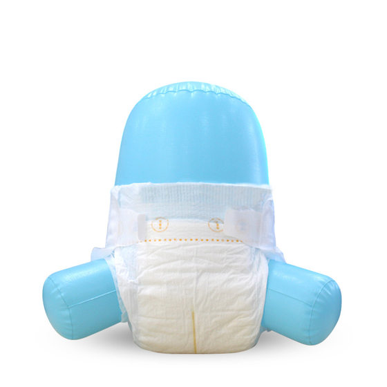 Composite film ring waist pants cheap large amount of discount children diapers baby diapers transparent bag