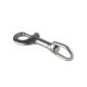 304 316 stainless steel dog chain head single head hook rotating sailing spring hook pet towing rope hook diving hook