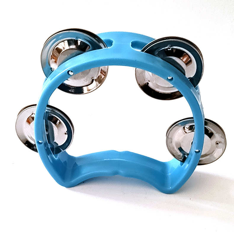 Flower drum ring small four bell ring manufacturers wholesale Orff percussion instrument kindergarten teaching aids parent-child toy hand bell