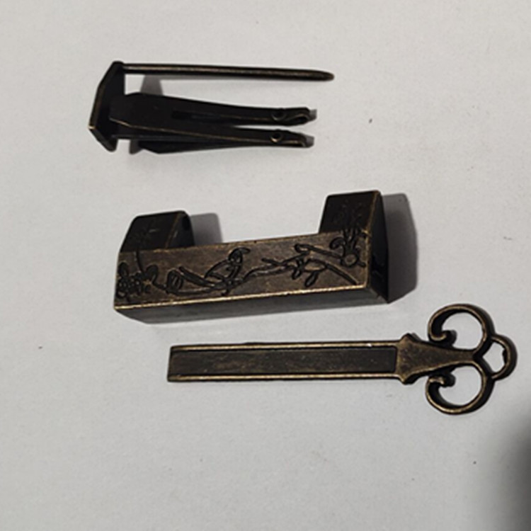 Small lock box buckle padlock