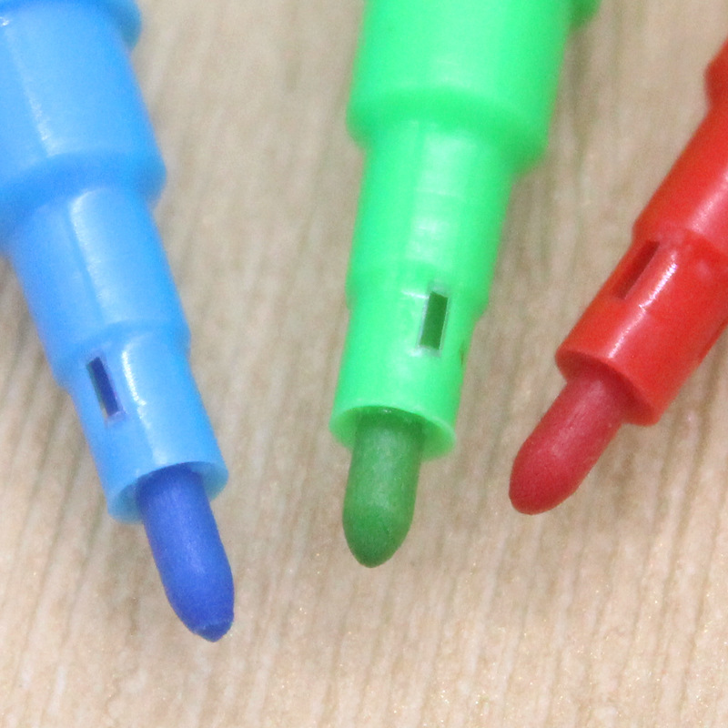 Children's kindergarten color painting watercolor pen color brush 6 color graffiti painting stationery