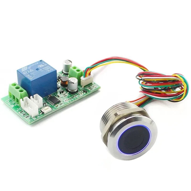 Access control fingerprint identification electric lock relay control board electronic lock control module fingerprint DIY modification module