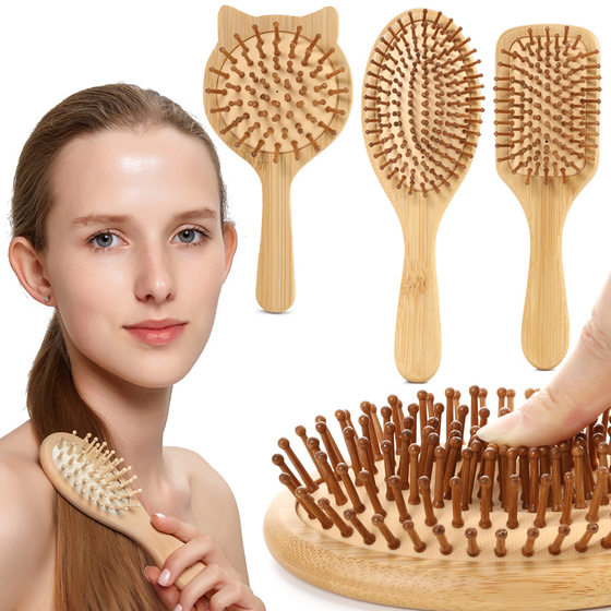 Factory in stock Dafang plate bamboo air bag comb oval air cushion comb hair massage comb hair styling comb