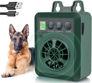 Digital display ultrasonic bark stopper drive anti-noise nuisance anti-dog barking dog trainer charging model