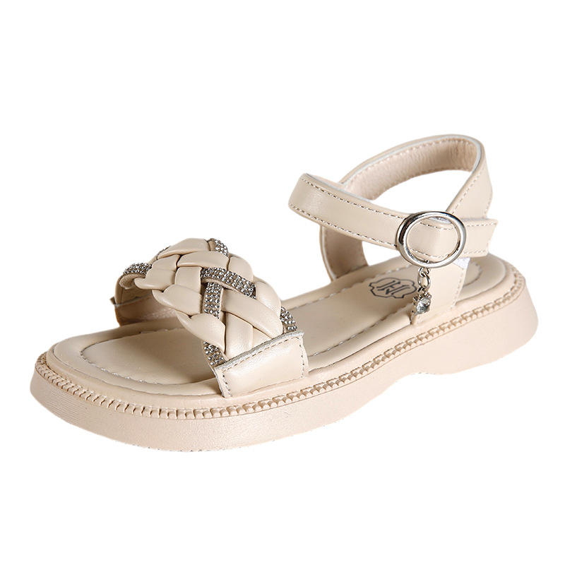 Children's Girls' Sandals 2023 New Summer Little Girl Baby Sports Big Girl Princess Beach Soft Sole Children's Shoes