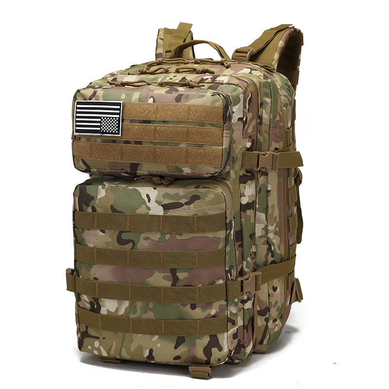 Big 3P Bag Tactical Backpack Military Fan Special Forces Travel Outdoor Camouflage Sports Bag Large Capacity Mountaineering Backpack