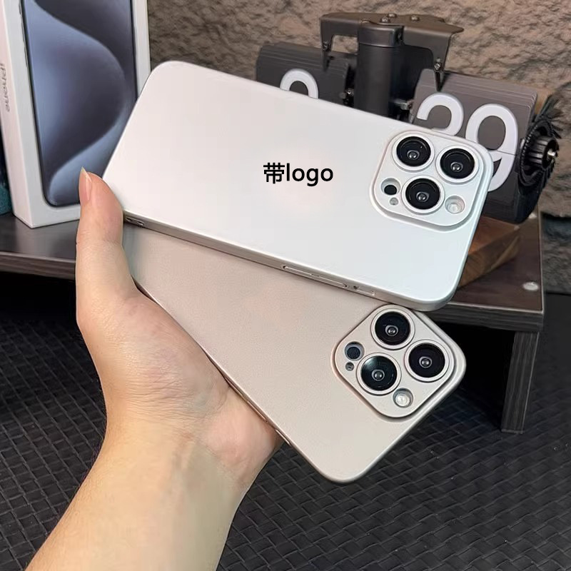 For iPhone16promax phone case Apple 14 new men and women 13 frosted 12 with lens film protective cover