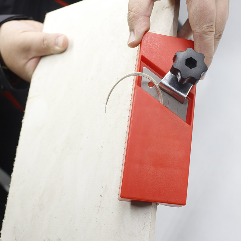 Woodworking Planer gypsum board Chamfering Planer 45 degree bevel Planer poly fiber sound-absorbing Board Manual Planer Carpenter tool
