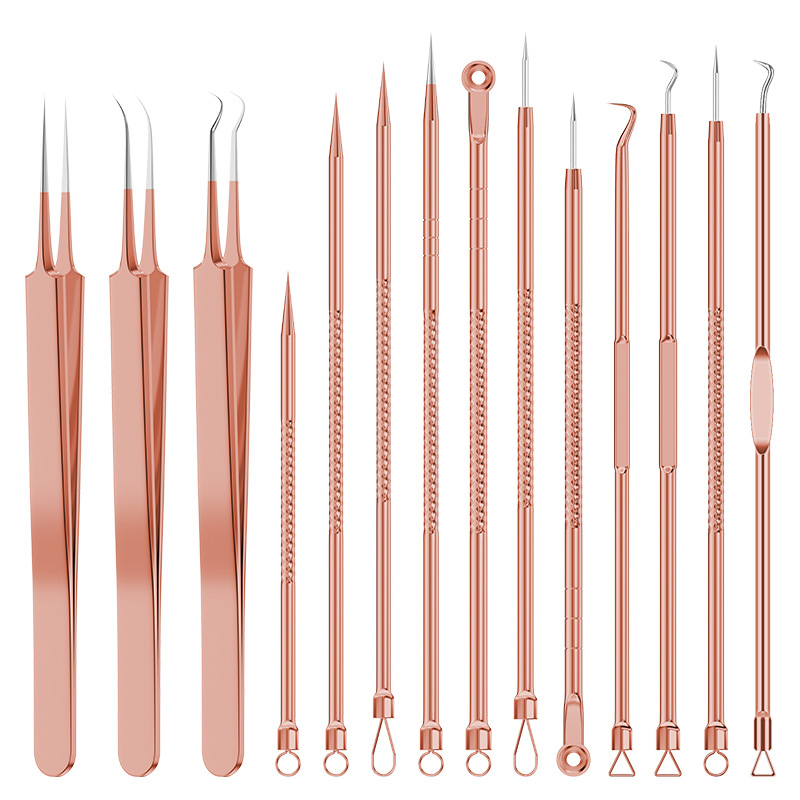 New recommended acne needle set cleaning and nursing acne needle acne clip blackhead acne needle double needle needle