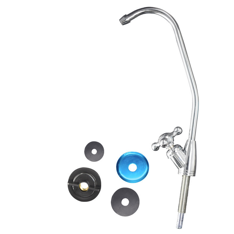 Water purifier three-prong faucet gooseneck direct drinking water faucet household faucet two-point faucet water purifier accessories