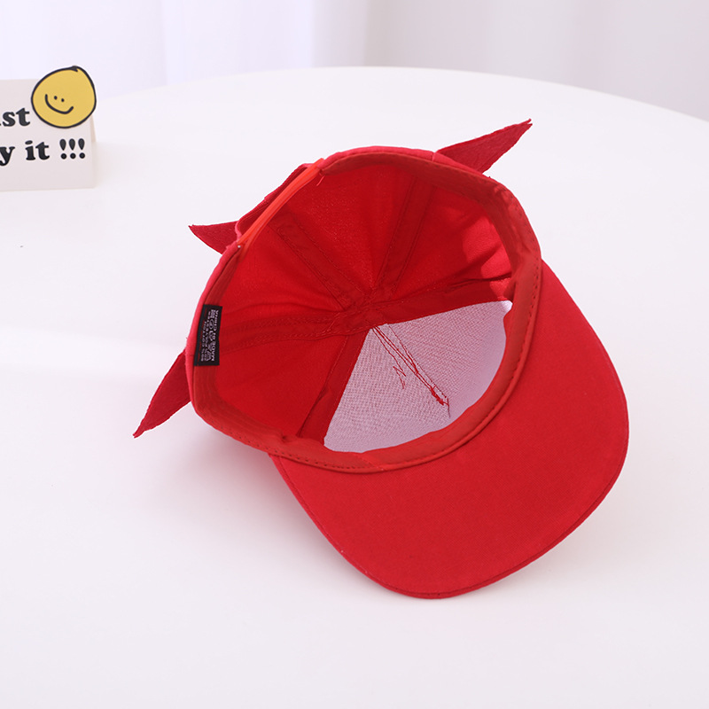Sonic children's hat Spring and Autumn New Cartoon audio boy peaked cap hedgehog Sun Hat sun protection baseball cap