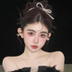 silver hairpin