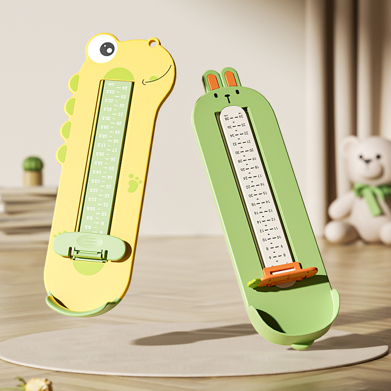 Baby Foot Measuring Device Children's Measuring Instrument Household Foot Long Shoe Inner Long Baby Foot Measuring Device Universal Children's Shoe Buying Artifact