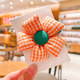 20# orange-plaid flowers
