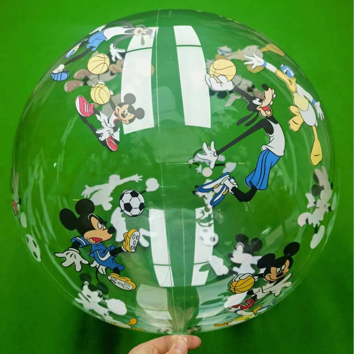 Net red wave ball printing ball 20 inch 24 inch printing ball double-sided printing empty floating party holiday supplies