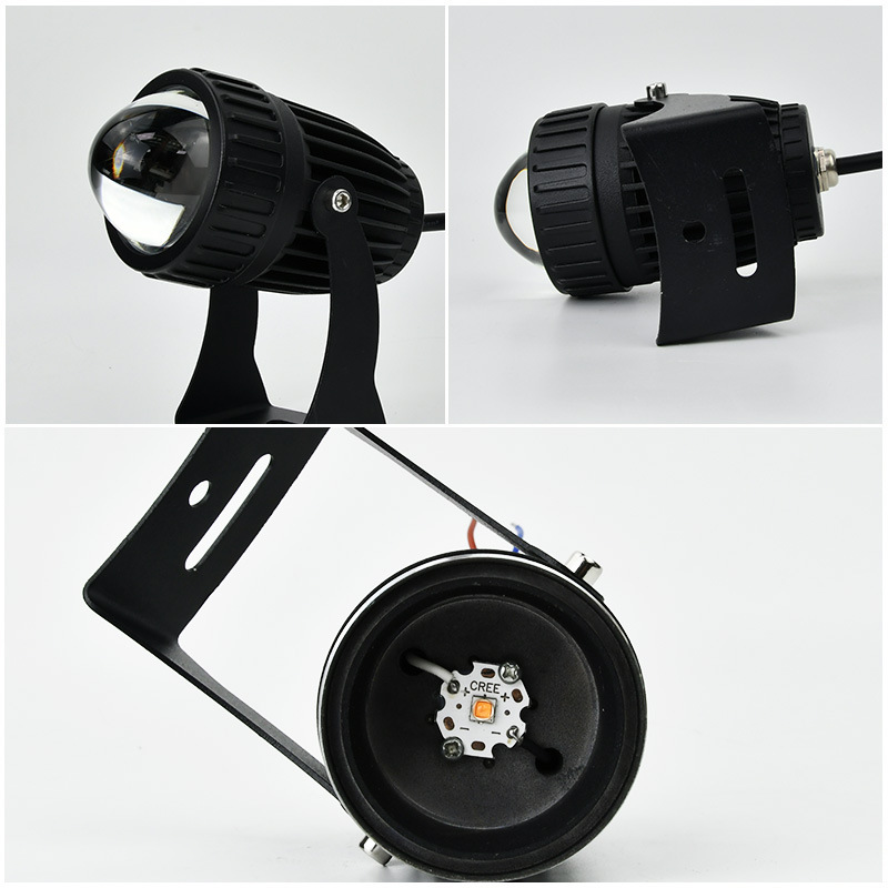 led beam light hotel exterior wall super bright spotlight remote outdoor rainproof spotlight projection light contour Searchlight