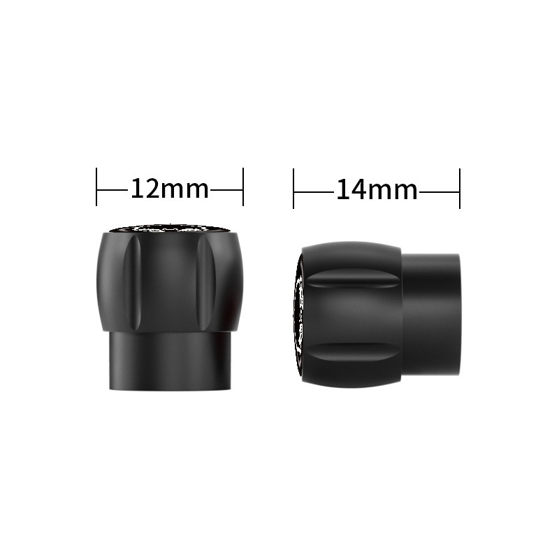 Car tire petal valve cap skull decoration universal aluminum alloy valve core leak-proof modification