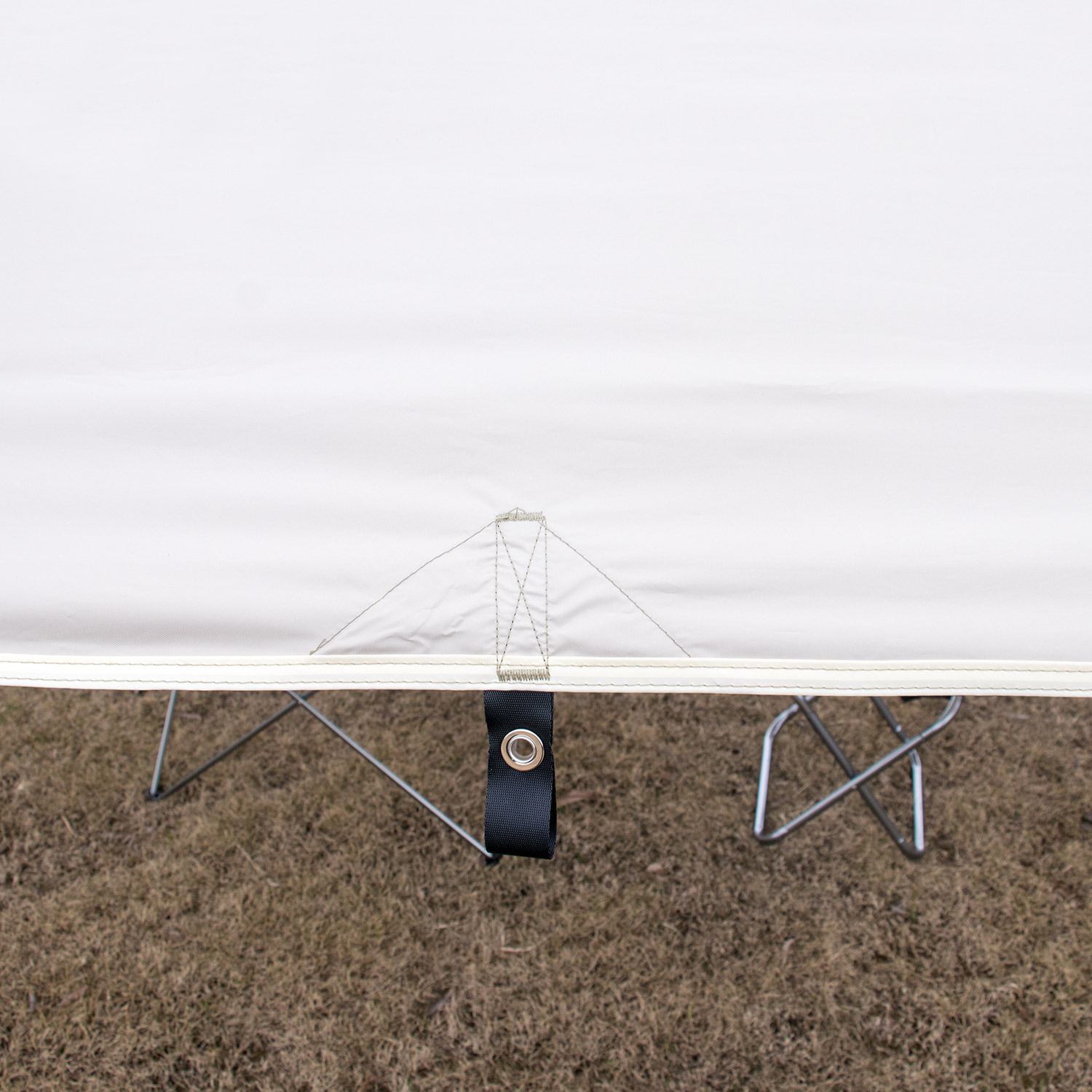 Outdoor Canopy Square 210D Oxford Cloth Silver Coated Canopy Camping Waterproof Sunshade 3-5 People Picnic Camping Tarpaulin