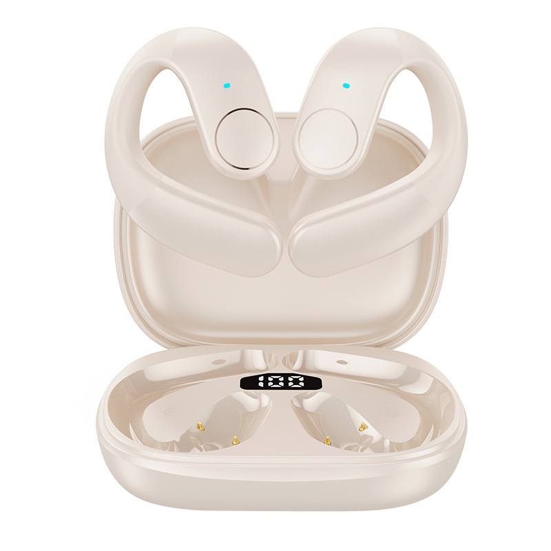 Jinyun Bluetooth Headset Ear-Hanging No-Ear Sports Running Game Noise Reduction High Sound Quality Long Endurance New i36