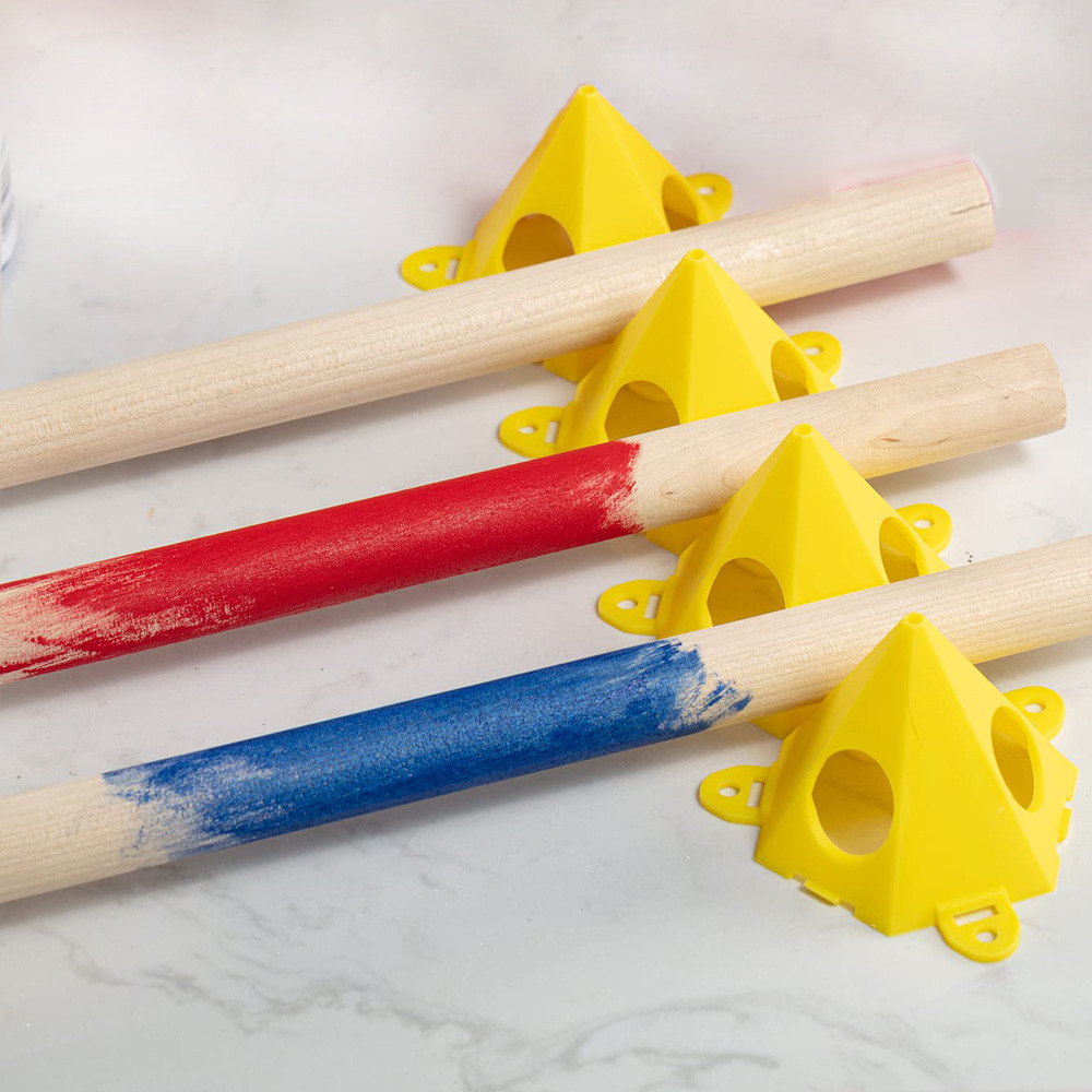 Painting stands paint spraying drawing board support frame triangle cone plastic woodworking paint bracket