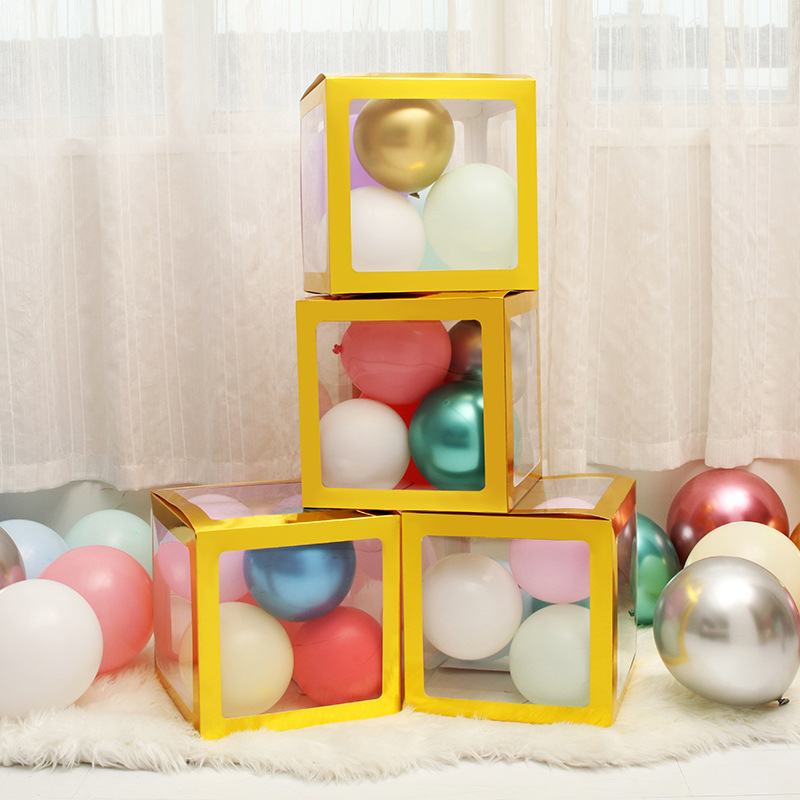 Net red 25cm small balloon box baby surprise box birthday confession wedding party love box manufacturers wholesale