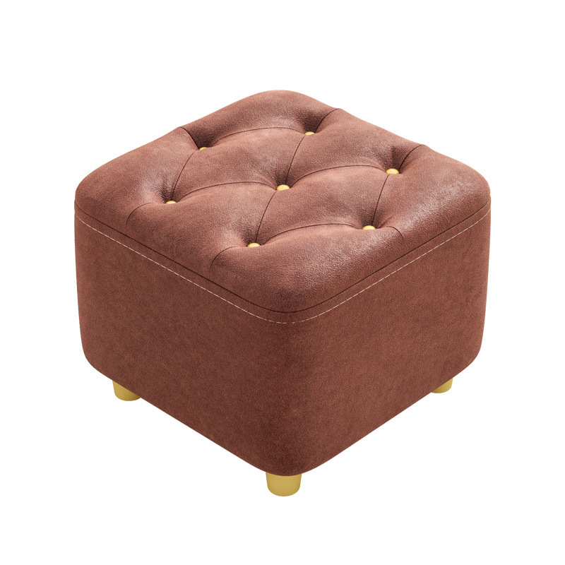 Stool household small bench sofa stool door shoe changing stool pedal wearing stool Internet celebrity simple modern coffee table low stool