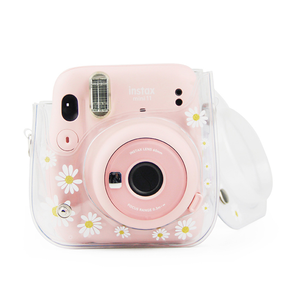 For the use of the mini/11/9 transparent Daisy camera bag PVC mini digital camera bag storage bag