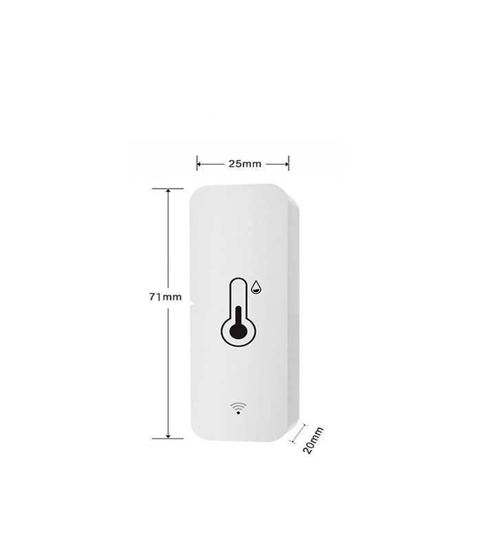 壁画 Wifi 温度湿度センサースマートリンケージ Tuya 温度湿度プローブ屋内環境モニタリング|undefined