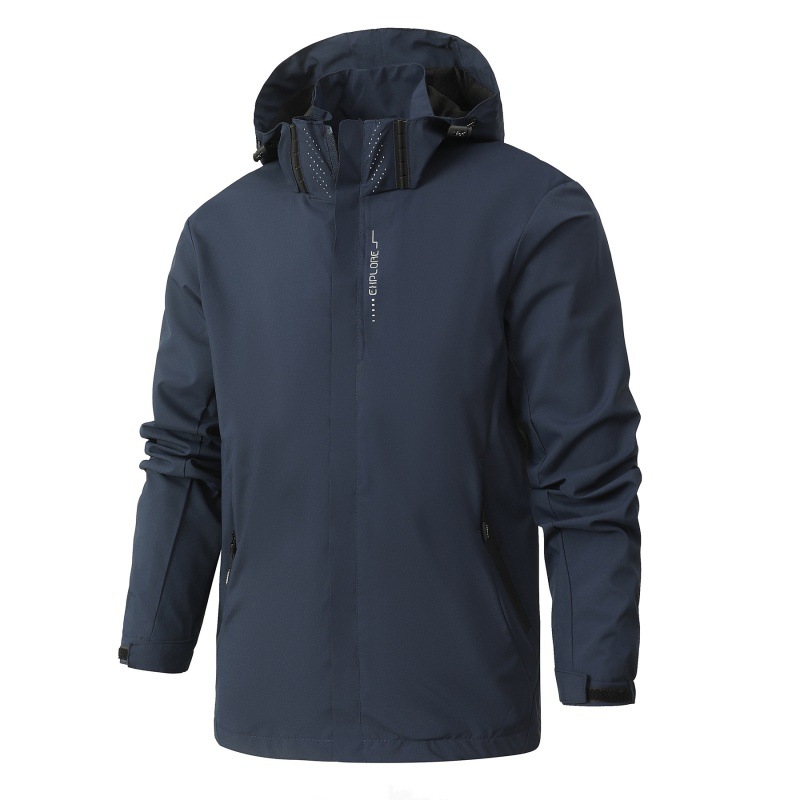 2024 Spring and Autumn Outdoor Thin Jacket for Men and Women Windproof Waterproof Cross-border Hot-selling Jacket Coat Printable Logo