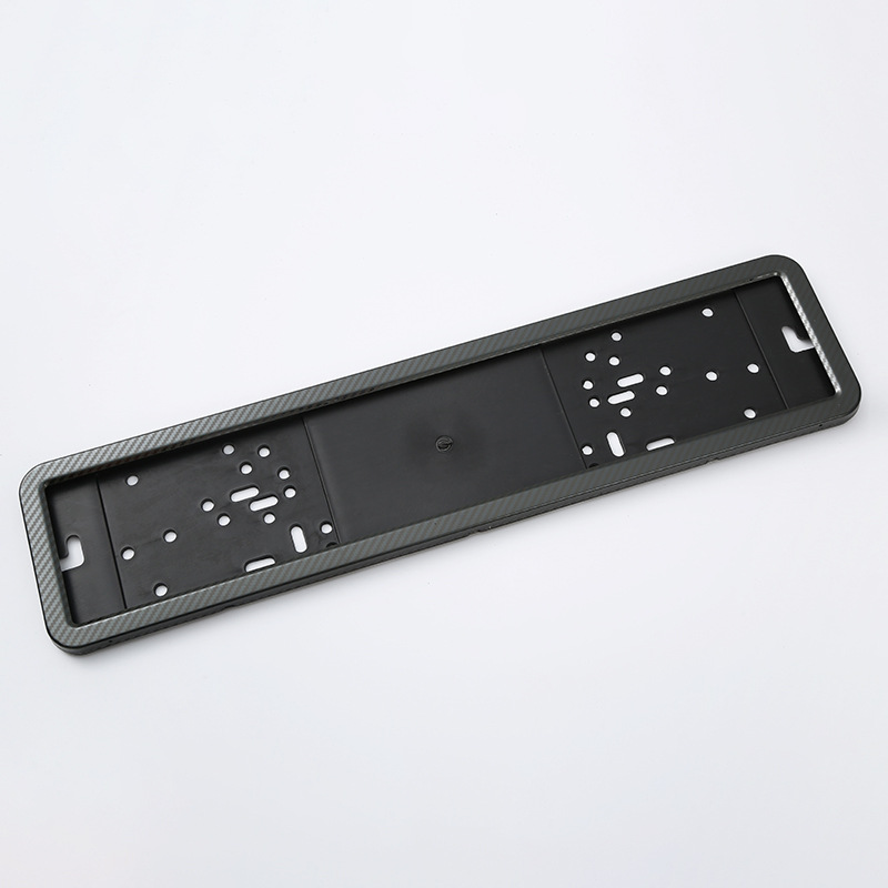 Cross-border license plate frame wholesale multi-specification license plate frame matching accessories European gauge stainless steel carbon fiber car license plate frame