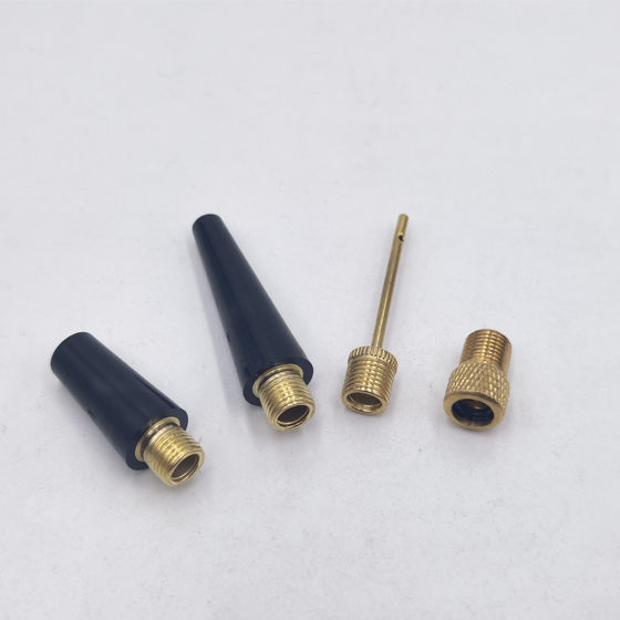 Metal plastic inflatable Nozzle car inflatable pump inflatable nozzle pump accessories metal air nozzle three-piece set