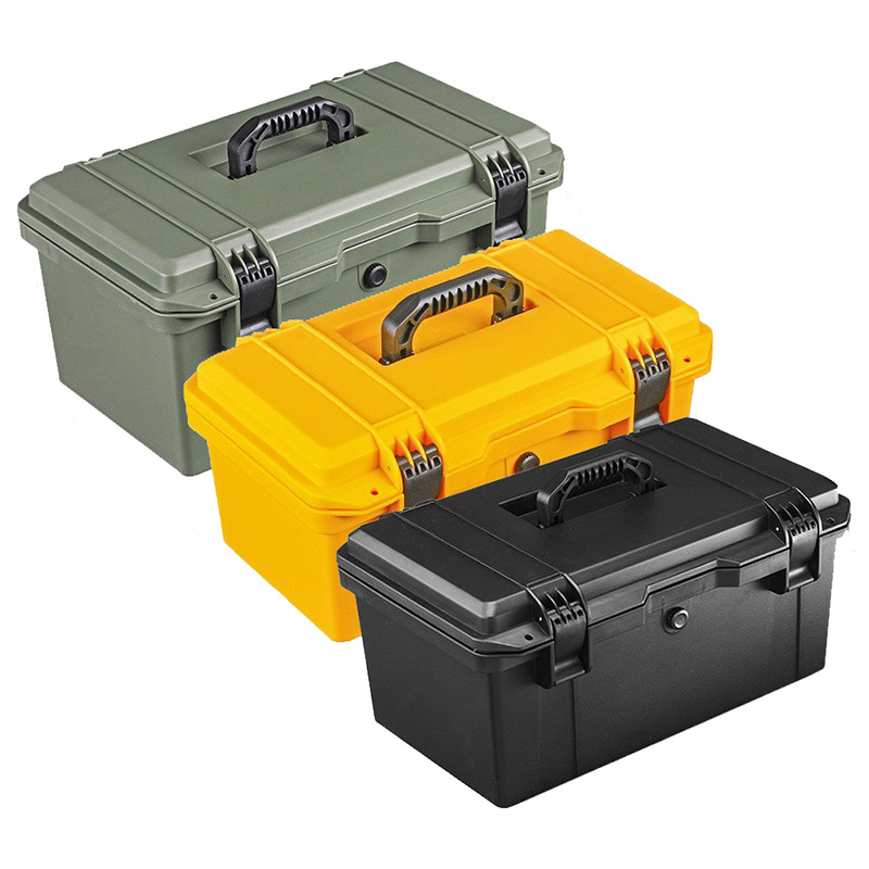 smriti heritage wholesale thickened portable electric drill repair household hardware toolbox car plastic protective box