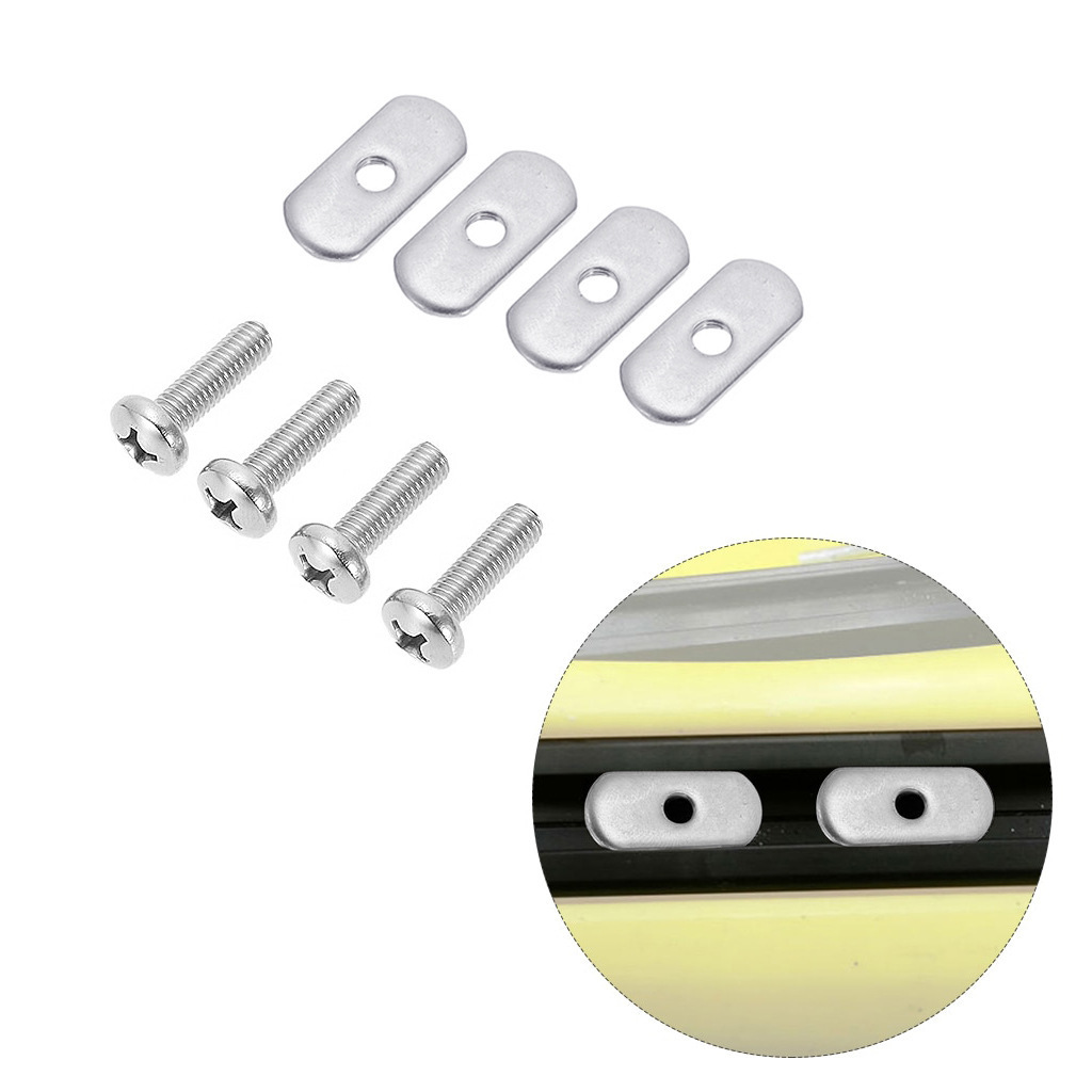 Cross-border 316 stainless steel slide rail track screw nut fastener kayak canoe Marine modification parts
