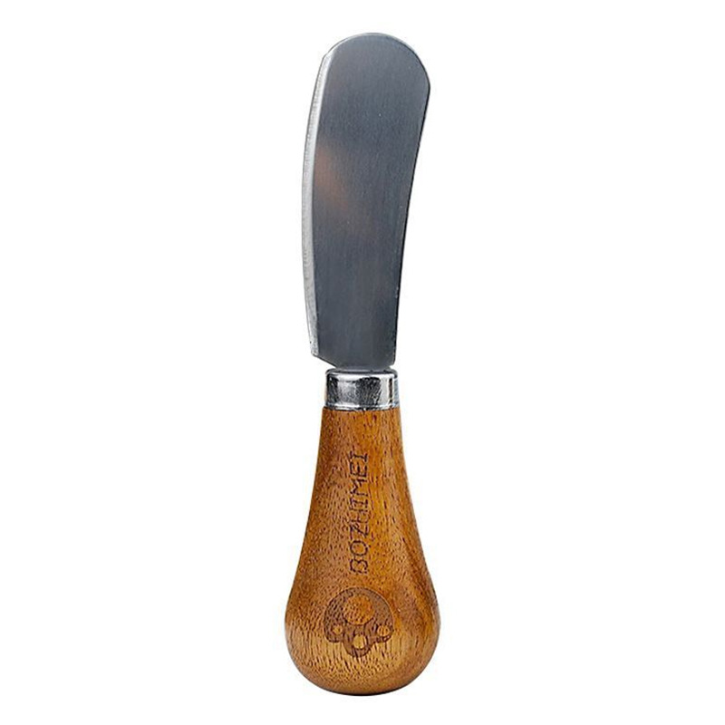 Vertical butter knife stainless steel cheese knife jam spatula Western food knife fork wholesale dessert spoon stainless steel knife fork spoon