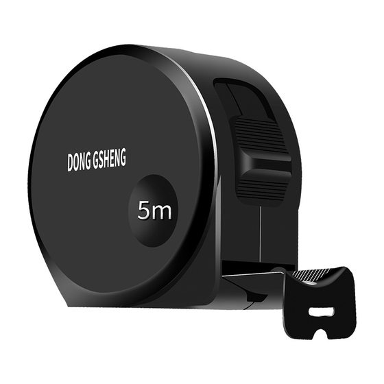 The new Dongsheng black gold steel tape measure 3 meters 5 meters 7.5 meters 10 meters ruler box rule thickened hard wear-resistant fall-resistant