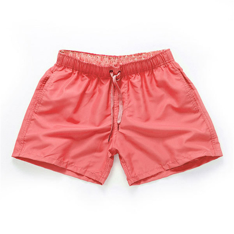 Popular beach pants men's shorts summer surfing pants men's beach pants solid color European and American beach pants men's big shorts