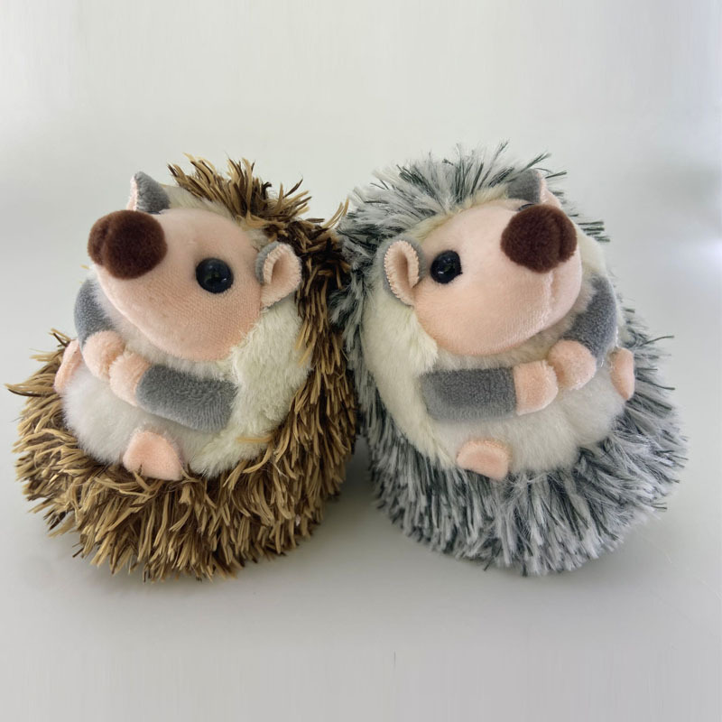 Little Hedgehog Plush Toy Doll Pendant Keychain Cute Creative Gift Mini Hanging Accessories Car Bag Gift