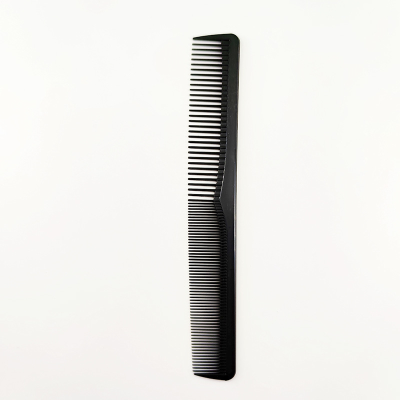 In stock hairdressing tools double-sided comb shape hair splitting comb small gift small plastic hair cutting comb wholesale