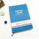 A5 blue PU leather soft surface sketchbook-S003