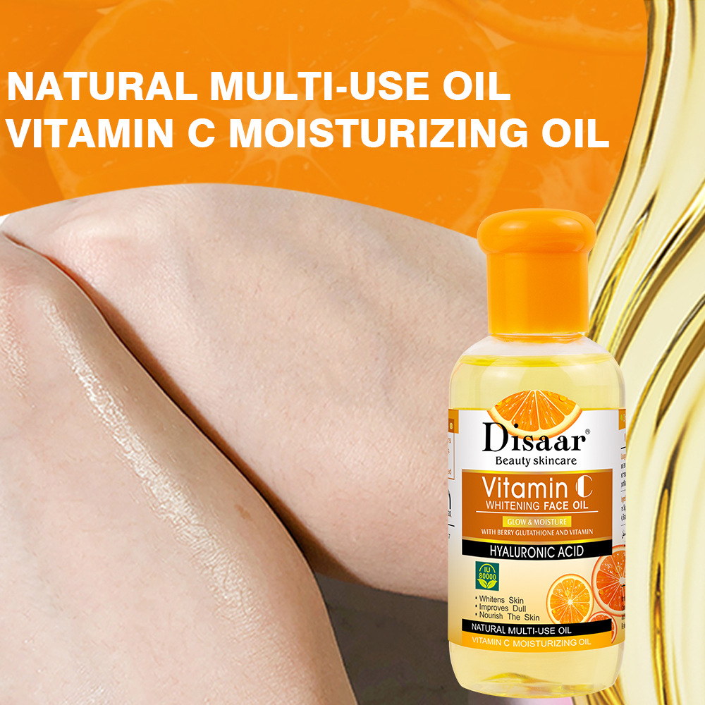 Disaar cross-border VC brightening moisturizing oil hydrating shrink pores anti-aging essence oil wholesale face oil