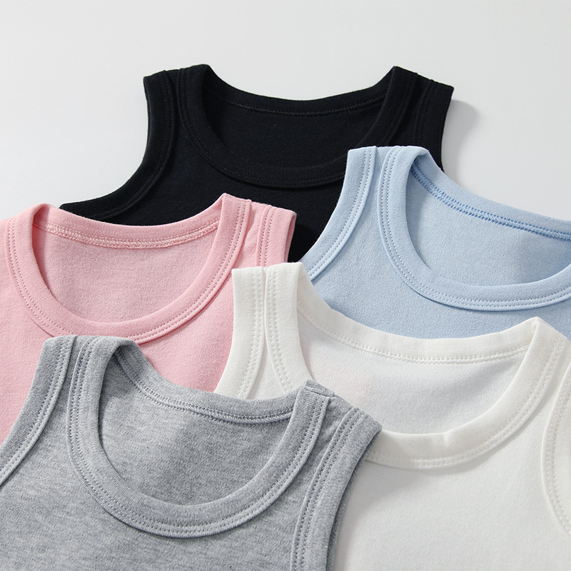Factory New Triangle Vest Hare Clothes Baby Outfit Cute Solid Color Cotton Baby Men's and Women's One-piece Bag Fart Clothes