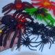 Environmentally friendly non-toxic large simulation trick soft glue spider toy cognitive children's insects frightening poisonous spider