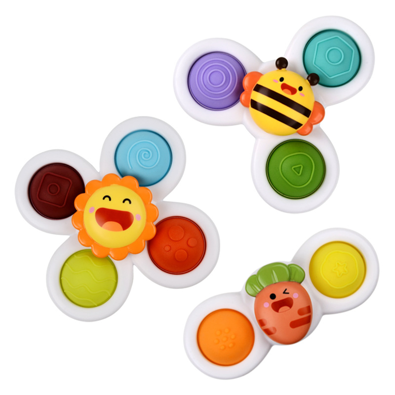 Anti-rodent Pioneer Hand-held Board Baby Press Exercise Board Finger Bubble Music Suction Cup Turning Music Top Suction Cup Toy
