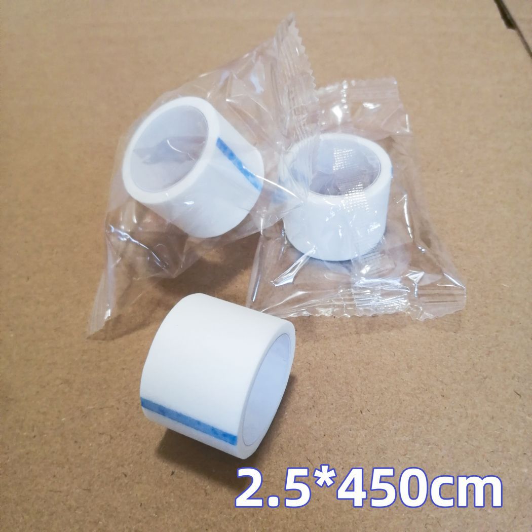Grafting eyelash tape independent packaging non-woven tape emergency accessories paper tape breathable factory straight hair