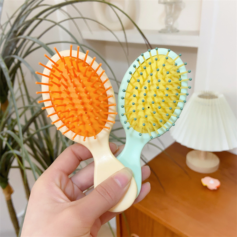 Airbag Comb Handmade Cream Gel diy Fluffy Anti-static Girls' Dormitory Small Airbag Comb Portable Comb