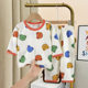 2023 Summer New Children's Home Clothes Boys' Air-conditioning Clothes Korean Girls' Cotton Suit Thin Baby Pajamas