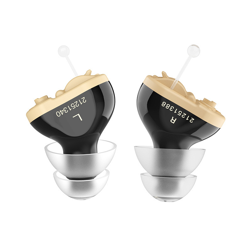 Cross-border direct supply of invisible CIC hearing aids for the elderly deaf ear back sound amplifier sound collector accessories wholesale