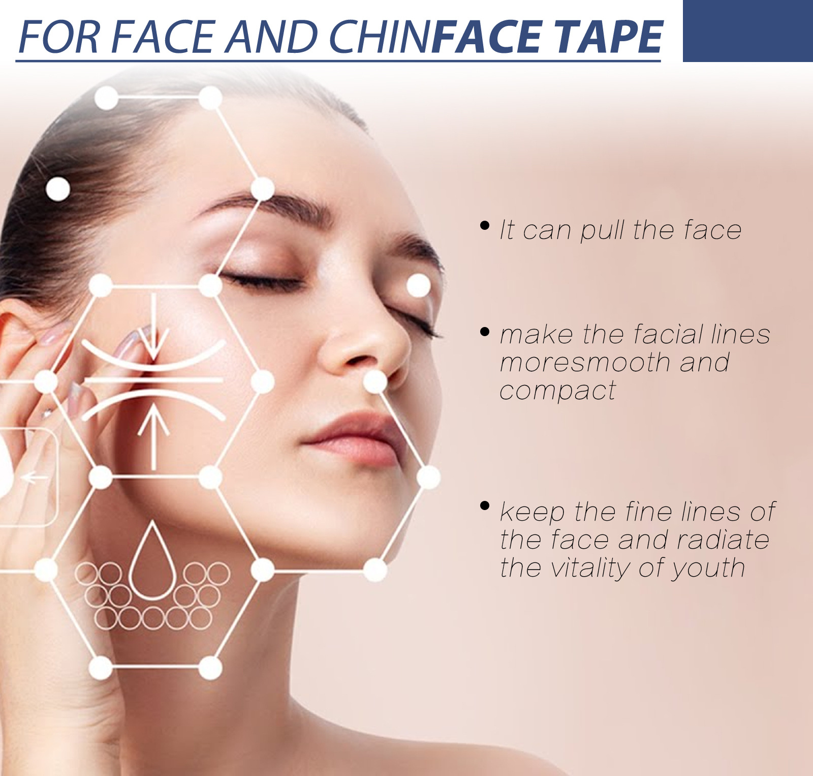 EELHOE Face Lifting and Tightening Lift Face Loose Skin French Lines Fine Lines Wrinkle Resistant Face Lift