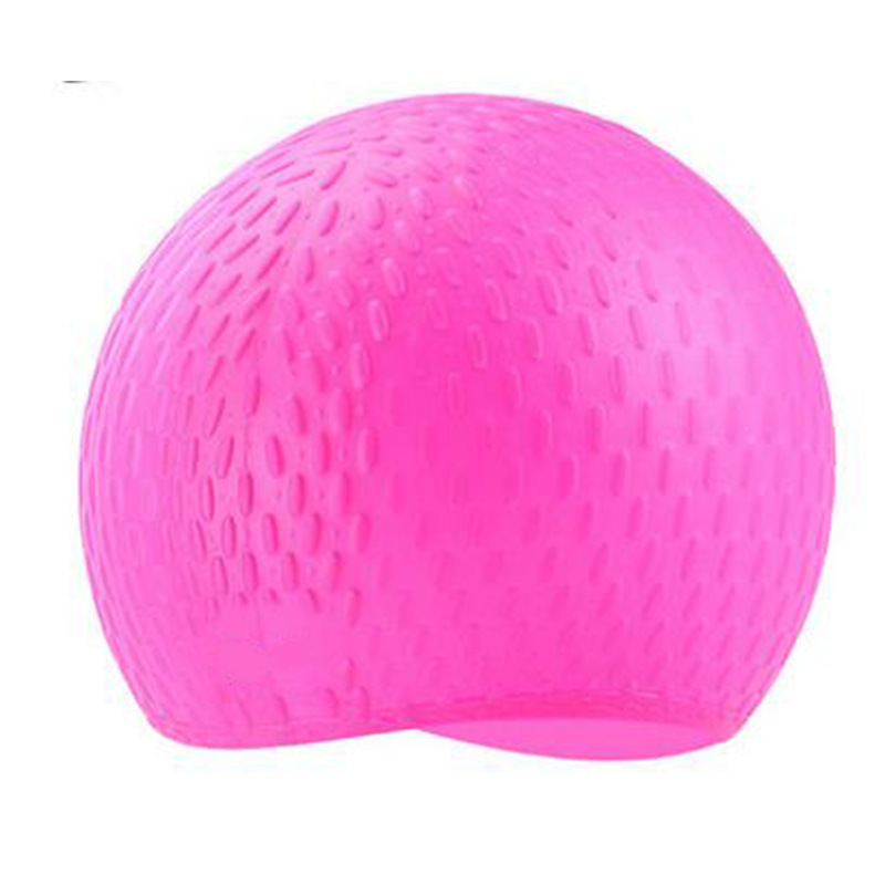 Silicone swimming cap adult water drop swimming cap ladies long hair swimming cap waterproof non-slip ear protection swimming cap wholesale manufacturers